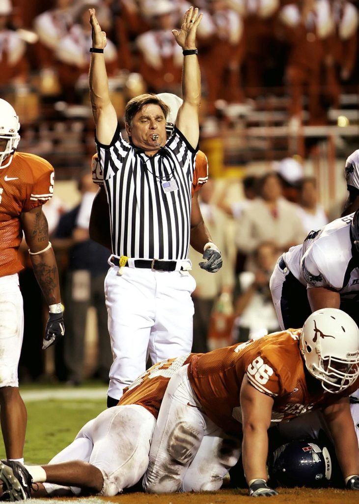 referee, american football, team